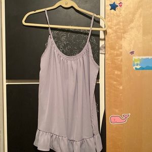 Purple Loose fit tank top